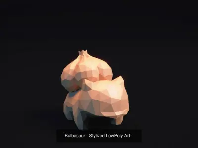 Pokemon - Stylized LowPoly Art - The Collection 