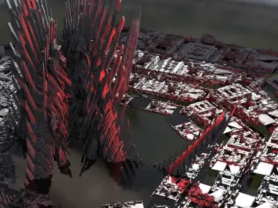 Robot SpineTowers 3D model