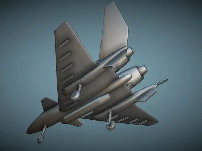 PZL-230D Skorpion - 3D Printable Model 3D print model