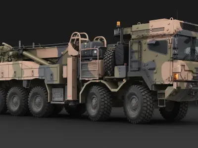 MAN HX45M Armor 3D model