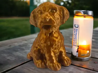 MICRO DOG EPAGNEUL BRETON 30MM Free 3D print model