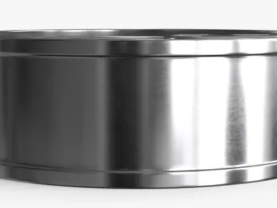 Tin Can v3 Low-poly 3D model