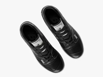 New Balance 550 Black 3D model