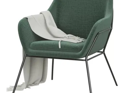 Shelford armchair 3D model