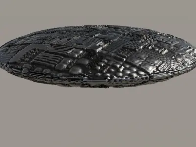 UFO 3D MODEL Low-poly 3D model