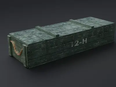 Military Weapon Case 3D model