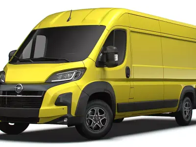 Opel e Movano Van L4H2 2024 3D model