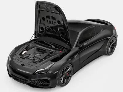 Generic Sport Coupe AR 2025 3D model