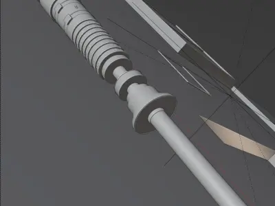  Luke Skywalker Lightsaber 3D model