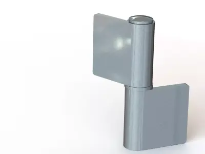 Door hinge - welding 3D model