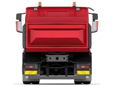 Truck P500 tipper 2018 3D model