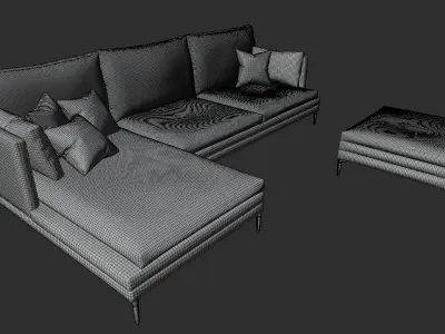 Williams sofa and chair Free 3D model
