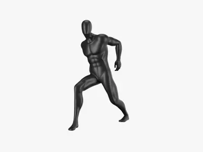 Mannequin Rigged 3D model