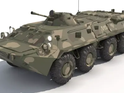 BTR 80 3D model