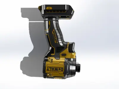 Parafusadeira Eletrica DeWalt Electric Screwdriver 3D model