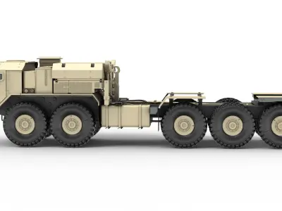 Oshkosh LVSR 3D Model 3D model 3D model