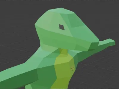 Lizard Folk Free low-poly 3D model