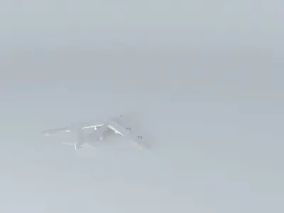 B 52 Stratofortress BOMBER 3D model