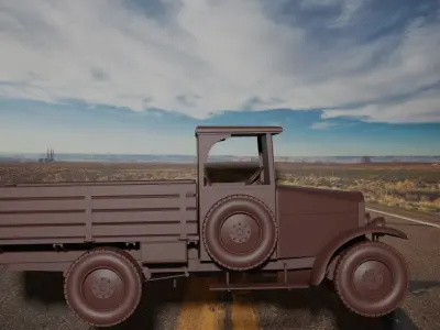  AMO-F-15 Truck 3D model