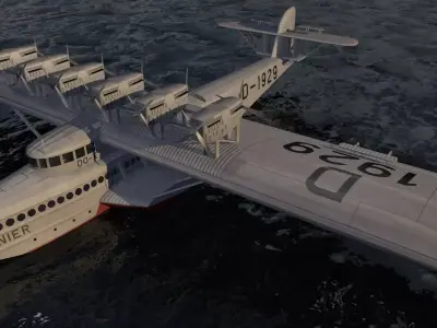 Dornier Do-X 3D model