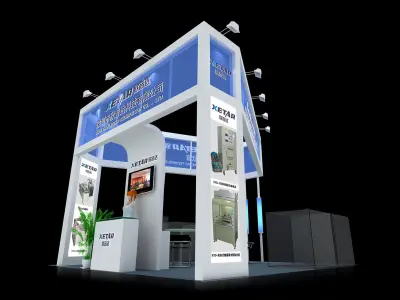 Exhibition - Area - 6X6-3DMAX2009-37 3D model