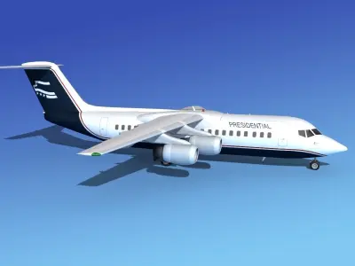 BAe 146-300 Presidential 3D model