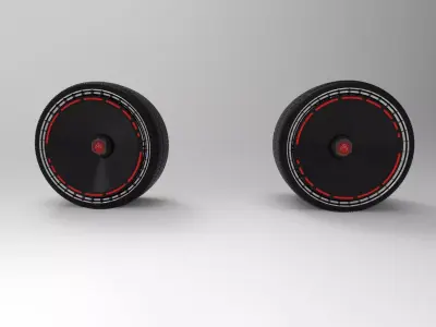 TurboFan Runner Kit Rim 3D model