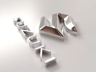 Suzuki Emblem 3D model