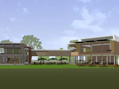 Cafe 2023-0001 3D model