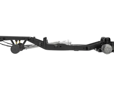 PICKUP TRUCK CHASSIS 4WD IFS 3D model