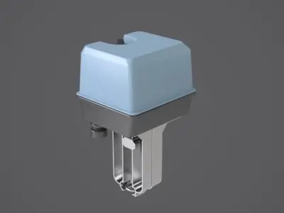Honeywell Valve Actuator Free low-poly 3D model