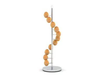 Egg on a holder 3D model