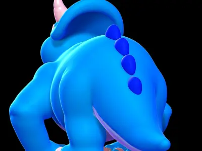 Woog - Were Back a Dinosaurs Story 3D print model