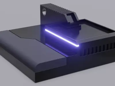 Hard surface detail Free 3D model