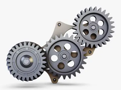 Gear mechanism v 5 3D model