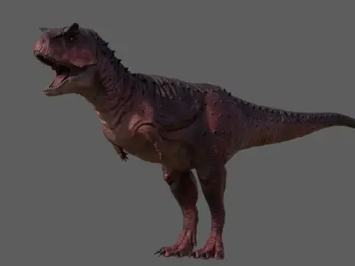 Carnotaurus Sastrei Static 3D model