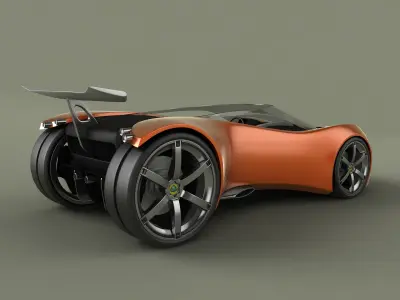 Lotus Hot Wheels Concept Free 3D model