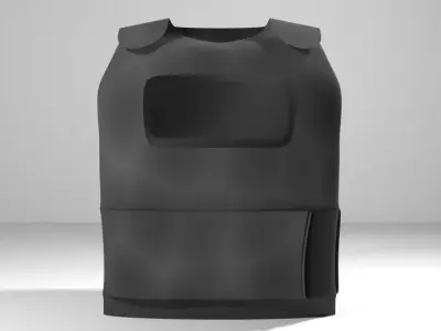 Armour Vest - Type 1 3D model