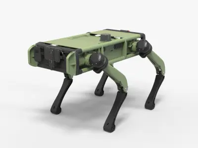 Army Robot-Dog 3D model