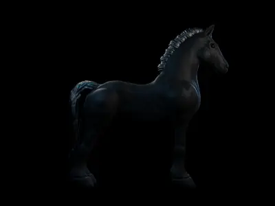 Dark Horse Free 3D model