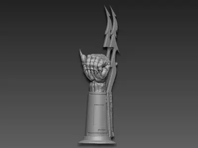 Predator hand 3D print model