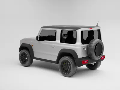 suzuki jimny sierra 3D model