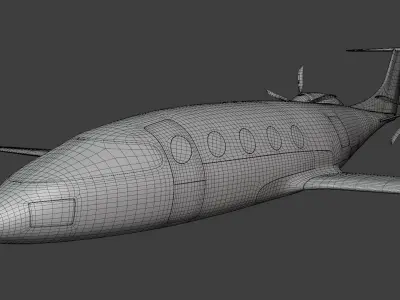 Alice Eviation exterior 3D model