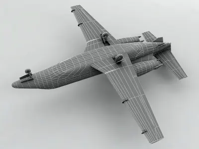  Cessna Citation XLS Aircraft Low-poly 3D model