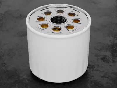 Car Filter Type C 3D model