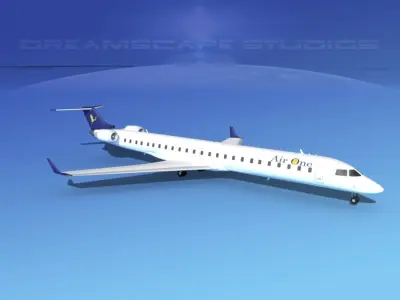 Bombardier CRJ1000 Air One 3D model