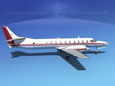 Swearingen SA226 Corporate 6 3D model