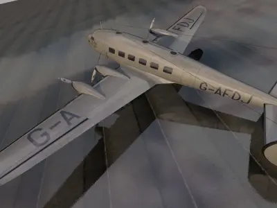 DeHavilland DH-91 Albatross 3D model