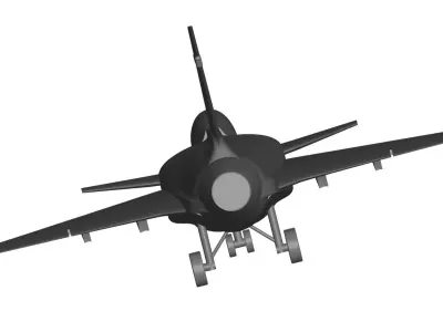 Saab JAS 39 Gripen 3D model