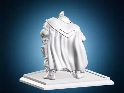 Guttershade Wardrummer Titan Forge Miniature 3D print model